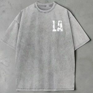 Gray LA Graphic Tee